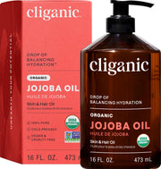 Cliganic Organic Jojoba Oil, 473 ml