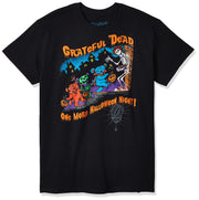 Liquid Blue Grateful Dead One More Halloween Night T-Shirt, Black, X-Large