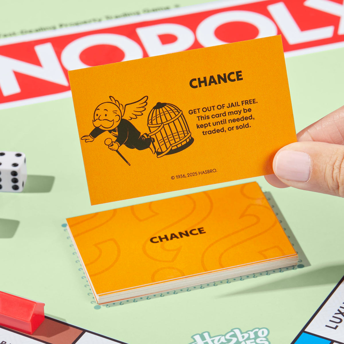 Monopoly Board Game, Classic, English & French, 2 to 6 Players