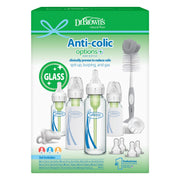 Dr. Brown’s Natural Flow Options+ Narrow Glass Bottle Starter Set