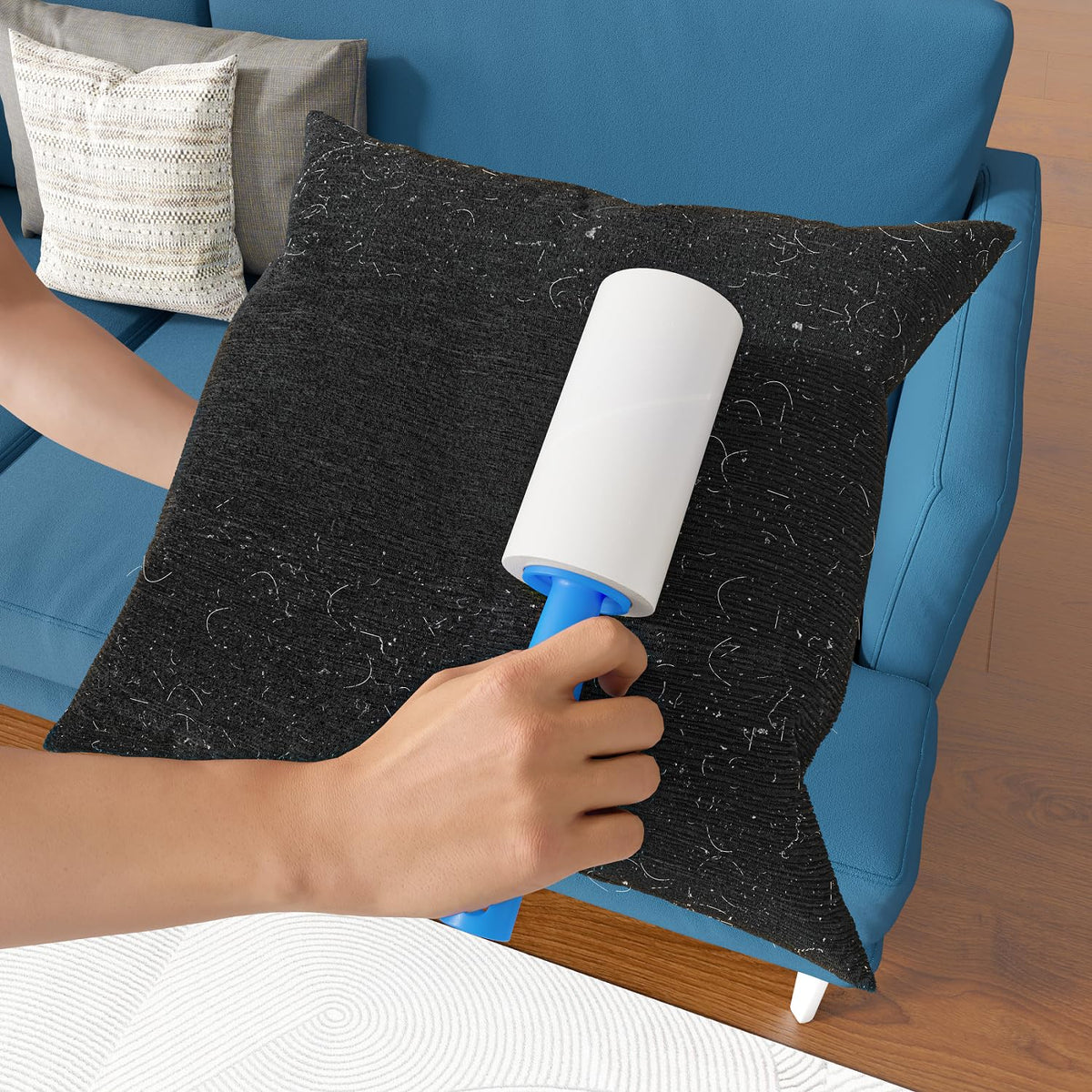 Extra Sticky Pet Hair Lint Rollers, 800 Sheets, 8 Rollers