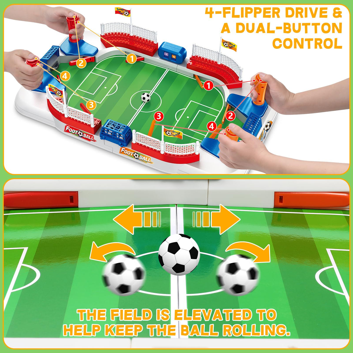 Mini Foosball Table Game Set for Kids