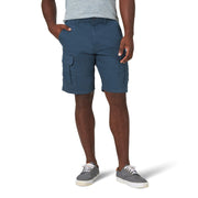 Wrangler Authentics Men's Cargo Stretch Short, Midnight Blue, 36