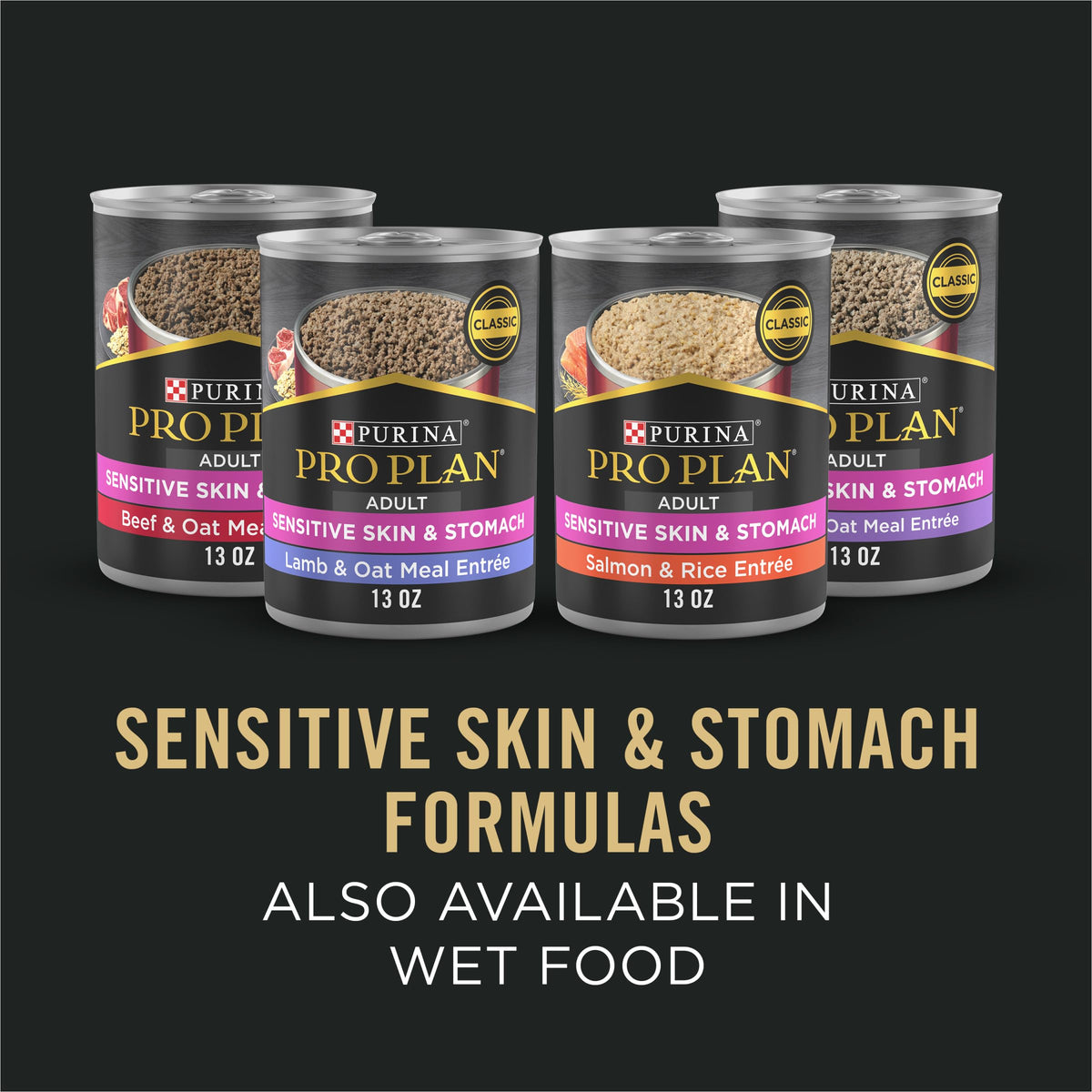 Purina Pro Plan Senior 7+ Sensitive Skin & Stomach Dog Food, 10.9 kg