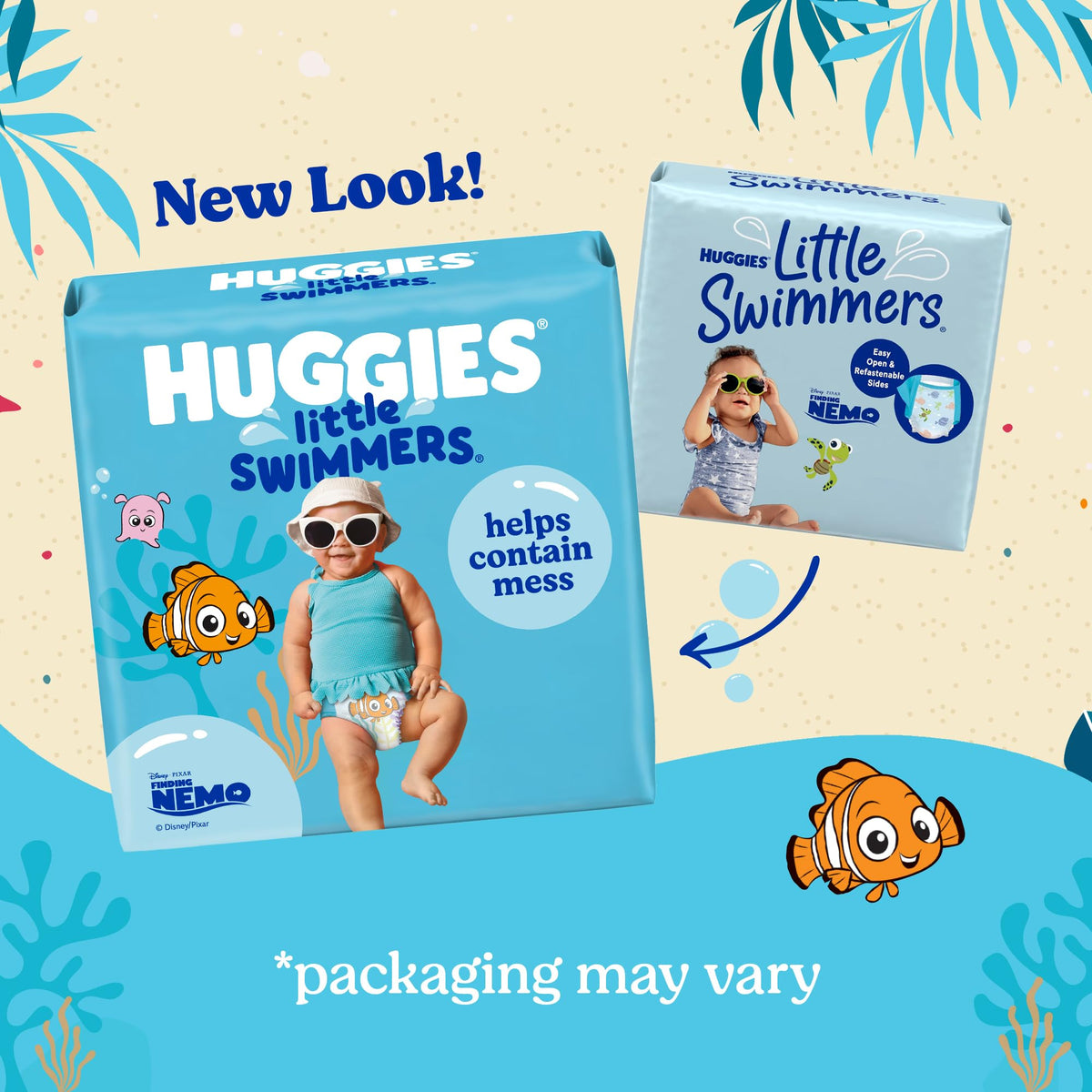 Huggies Little Swimmers Swim Diapers, Size 4 Medium, 36 Count