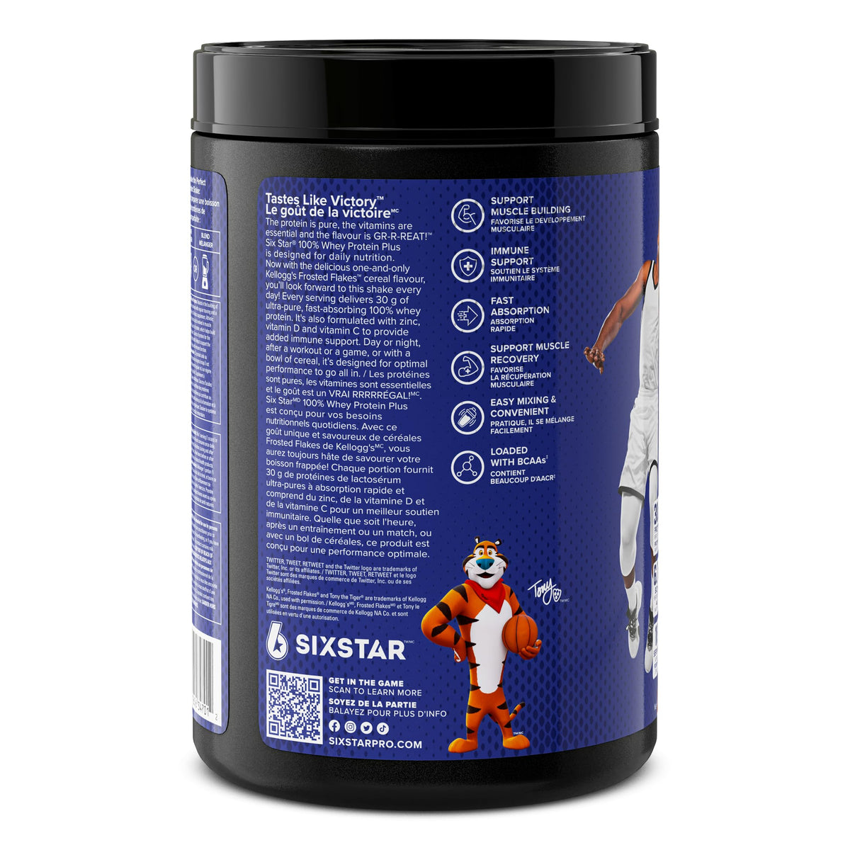 Six Star Whey Protein Powder Plus, Frosted Flakes, 18 Servings