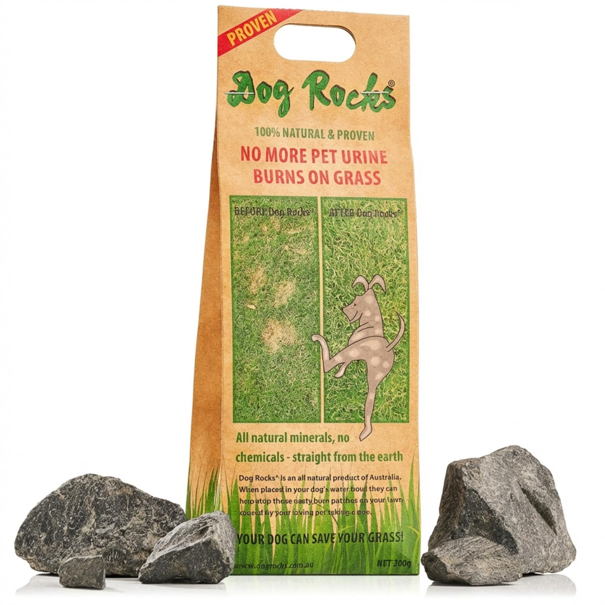 Dog Rocks Lawn Burn Patch Prevention, 2-Month Supply