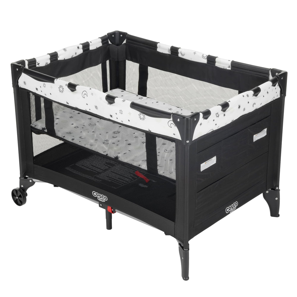 Cosco Kids Funsport Plus Playard with Bassinet, Twinkle Twinkle