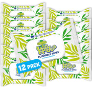 Kandoo Sensitive Flushable Wipes, Fragrance Free, 12 x 42 Count
