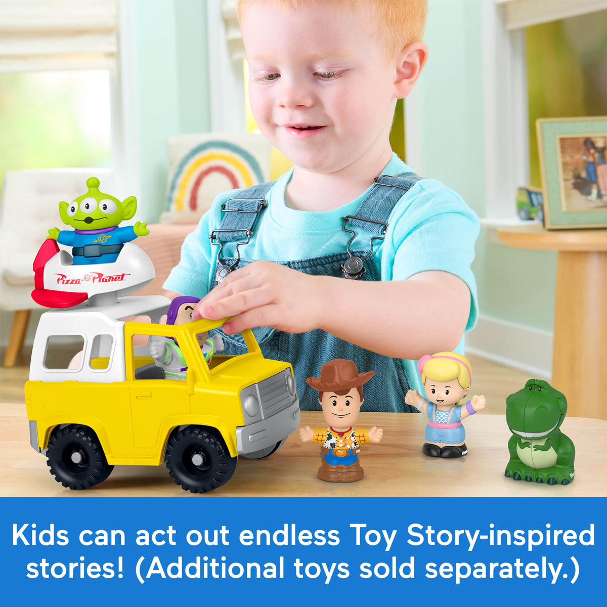 Fisher-Price Little People Toy Story Pizza Planet Truck