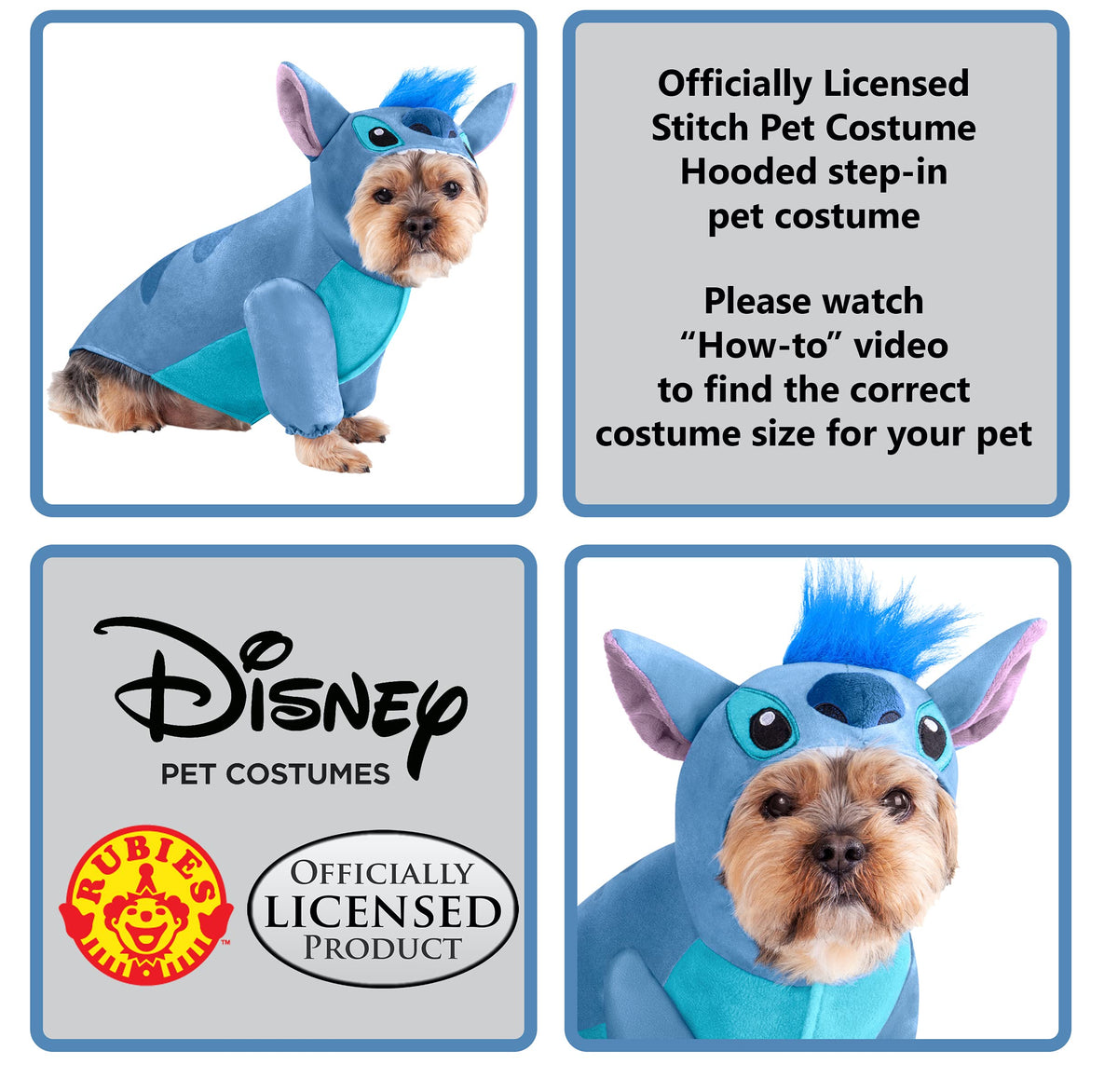 Rubies Disney Lilo and Stitch Pet Costume, Medium