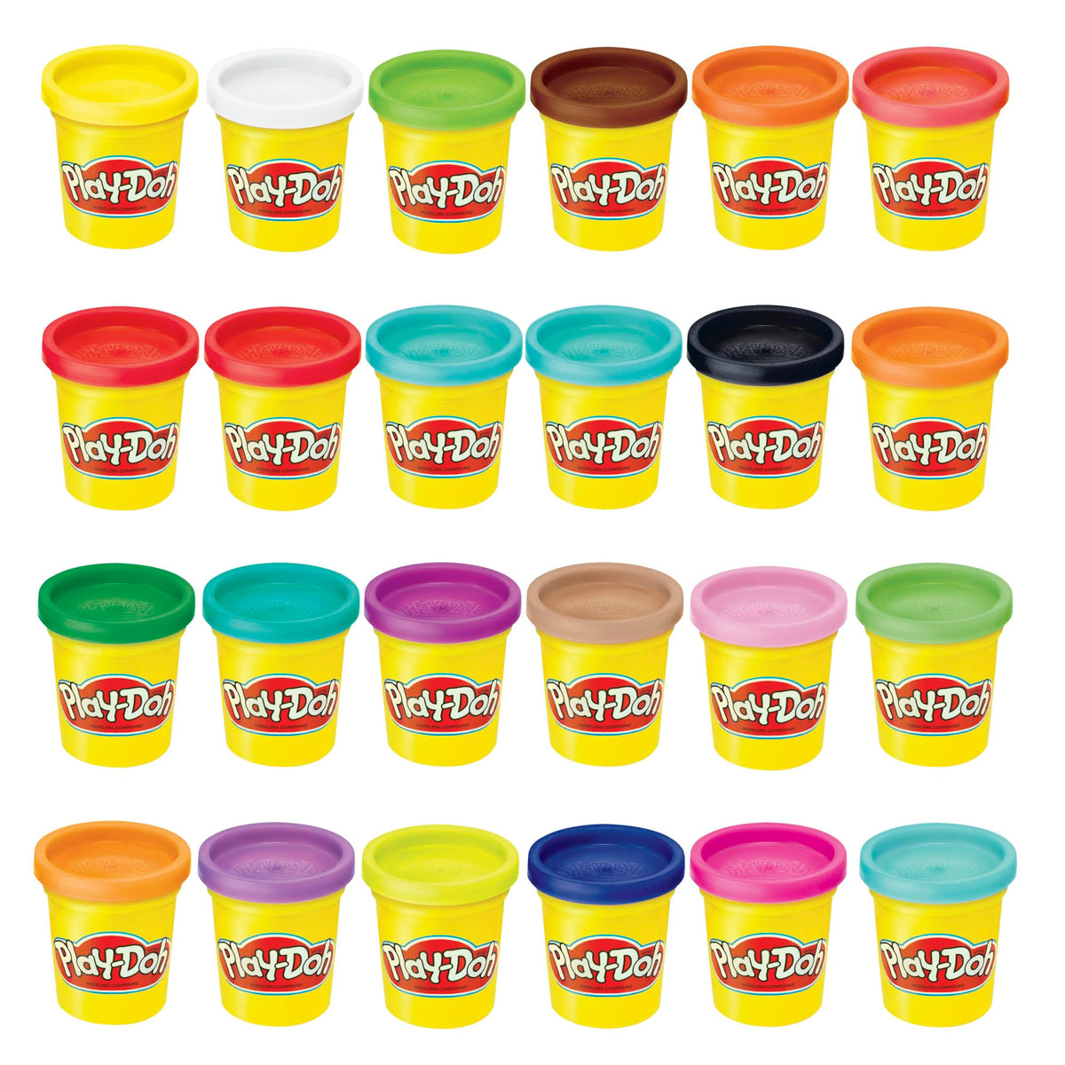 Play-Doh Modeling Compound, 3 oz Cans (24 Pack)