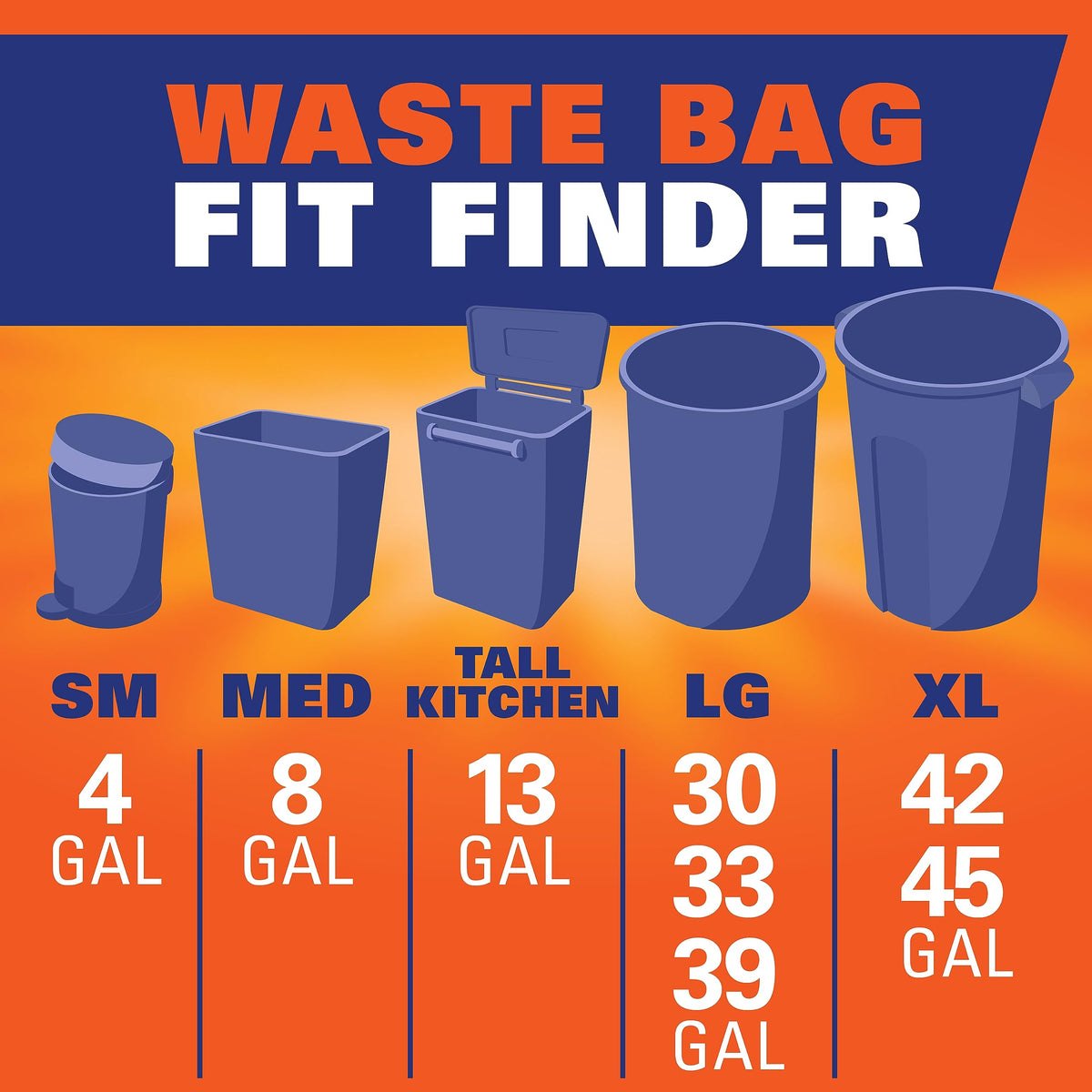 Hefty Recycling Kitchen Drawstring Trash Bags, 13 Gallon, 60 Count