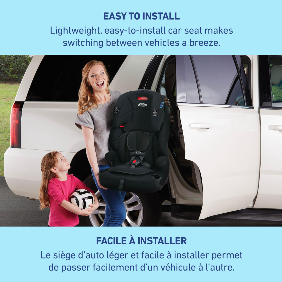 Graco Tranzitions 3-in-1 Harness Booster Seat, Proof