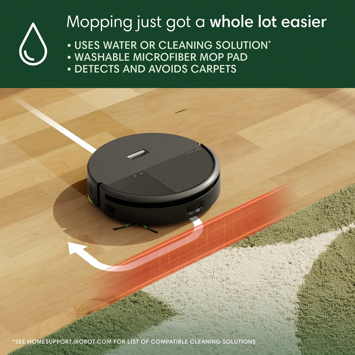 iRobot Roomba 205 DustCompactor Robot Vacuum and Mop Combo