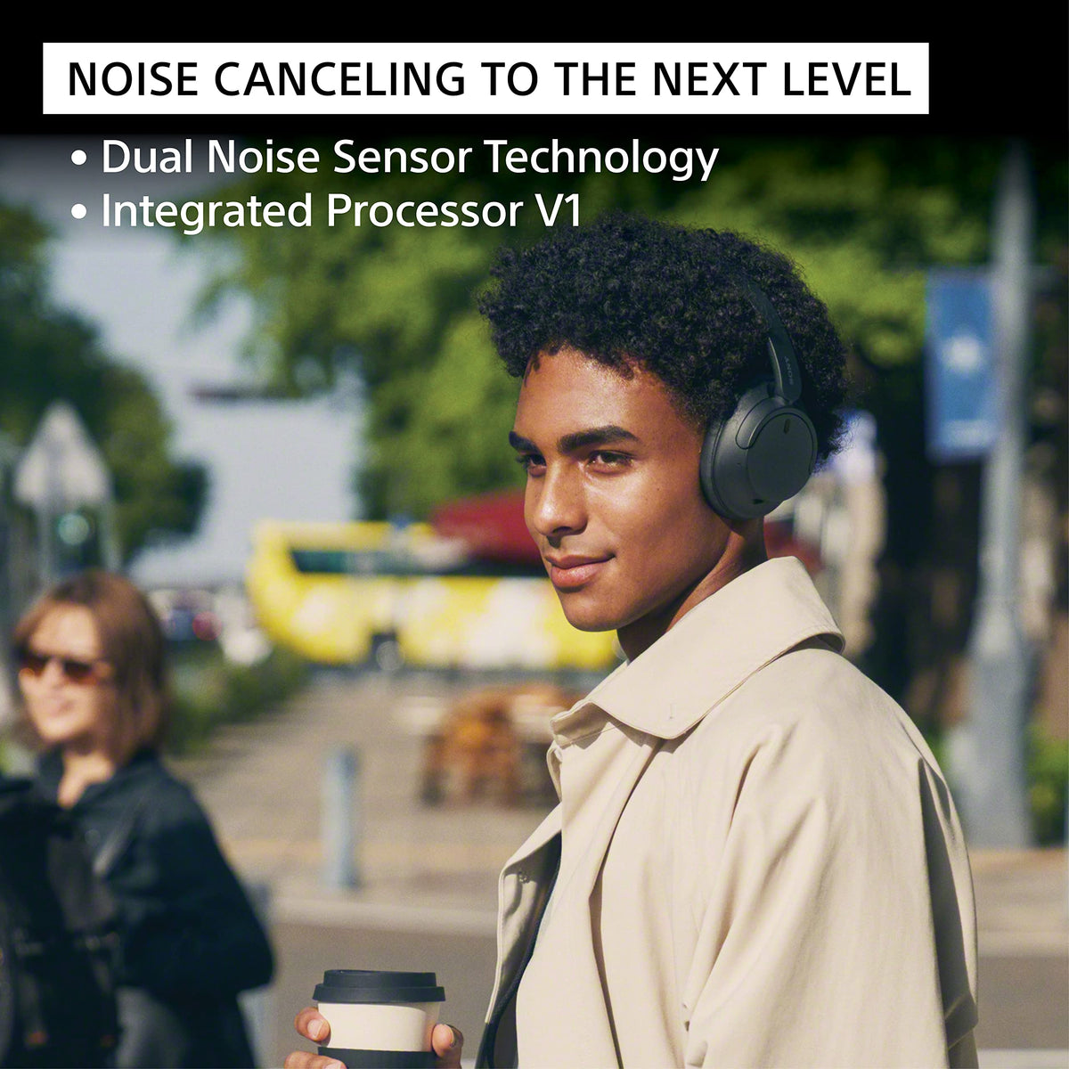 Sony WH-CH720N Noise Cancelling Wireless Headphones, Black