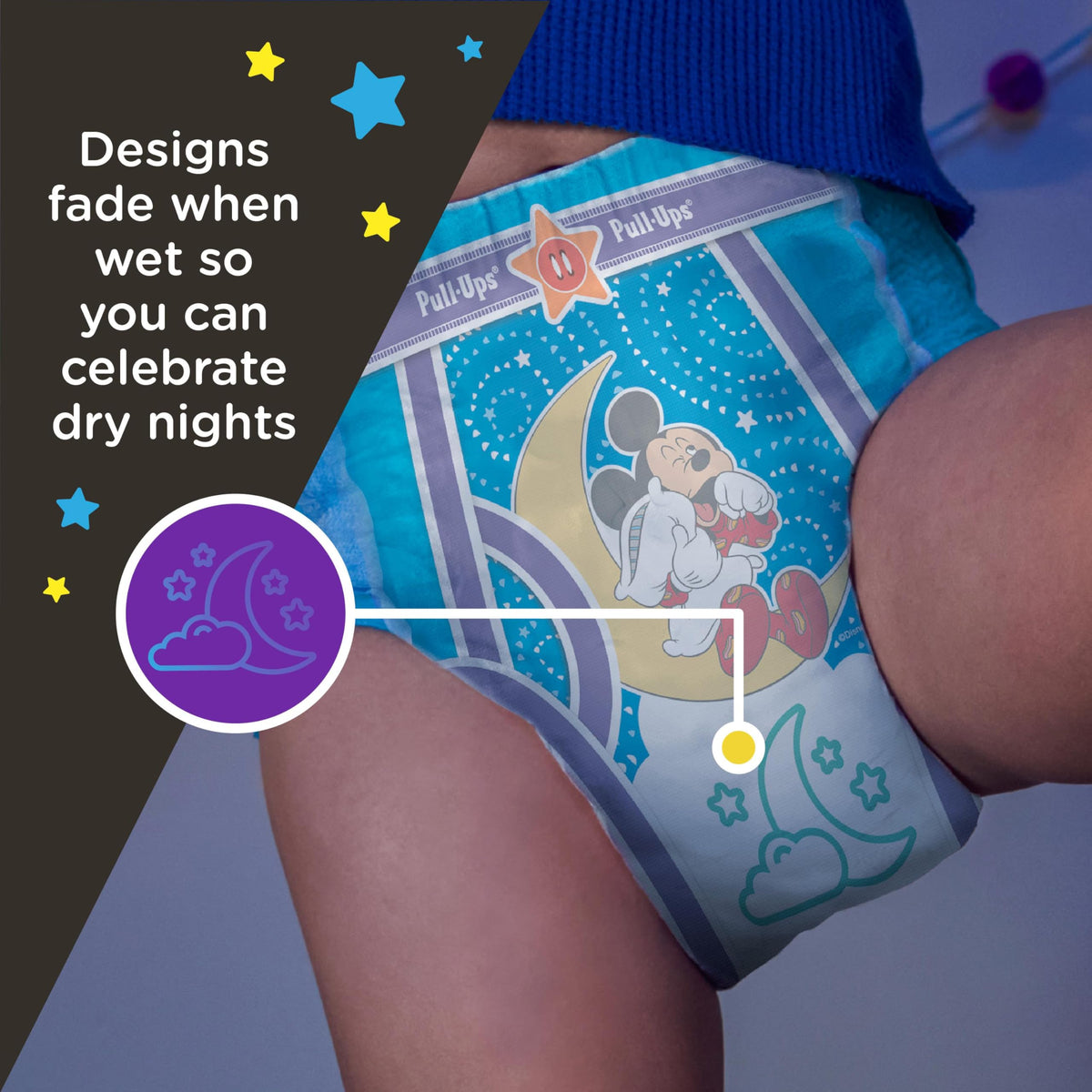 Pull-Ups Boys' Night-Time Potty Training Pants, 5T-6T, 44 Count
