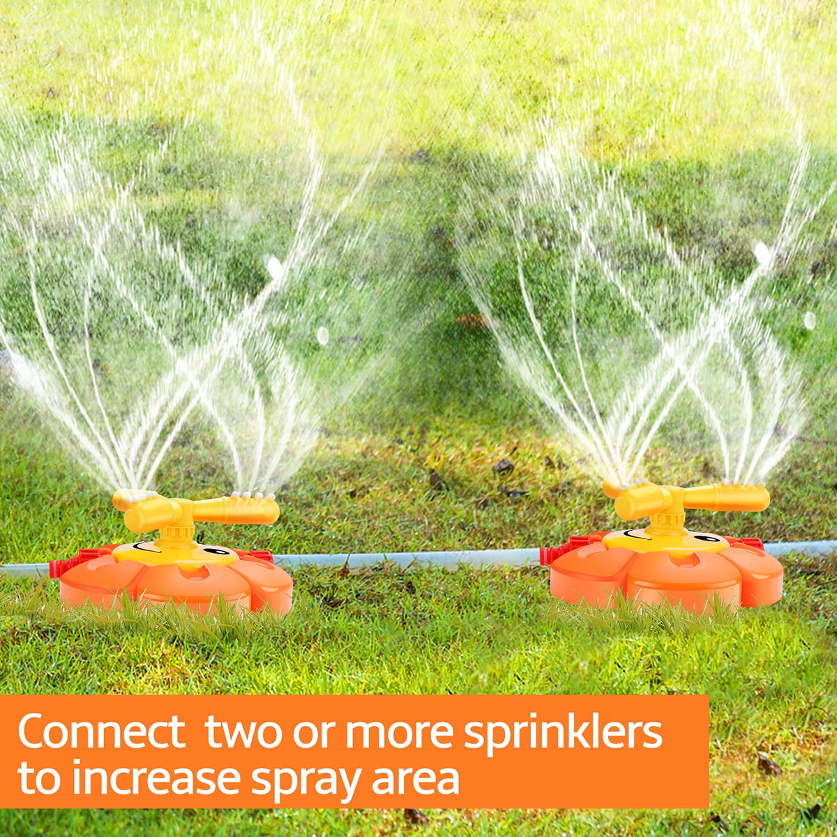 Kids' Rotating Water Sprinkler Toy
