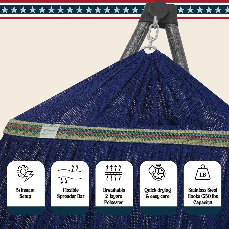 Tranquillo Uniki Collapsible Hammock with Stand