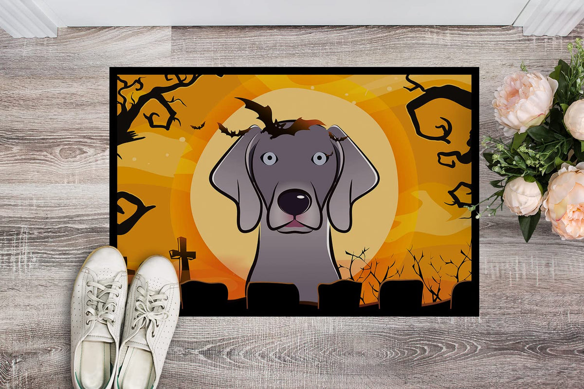Caroline's Treasures BB1789JMAT Weimaraner Door Mat, 24x36 Inch