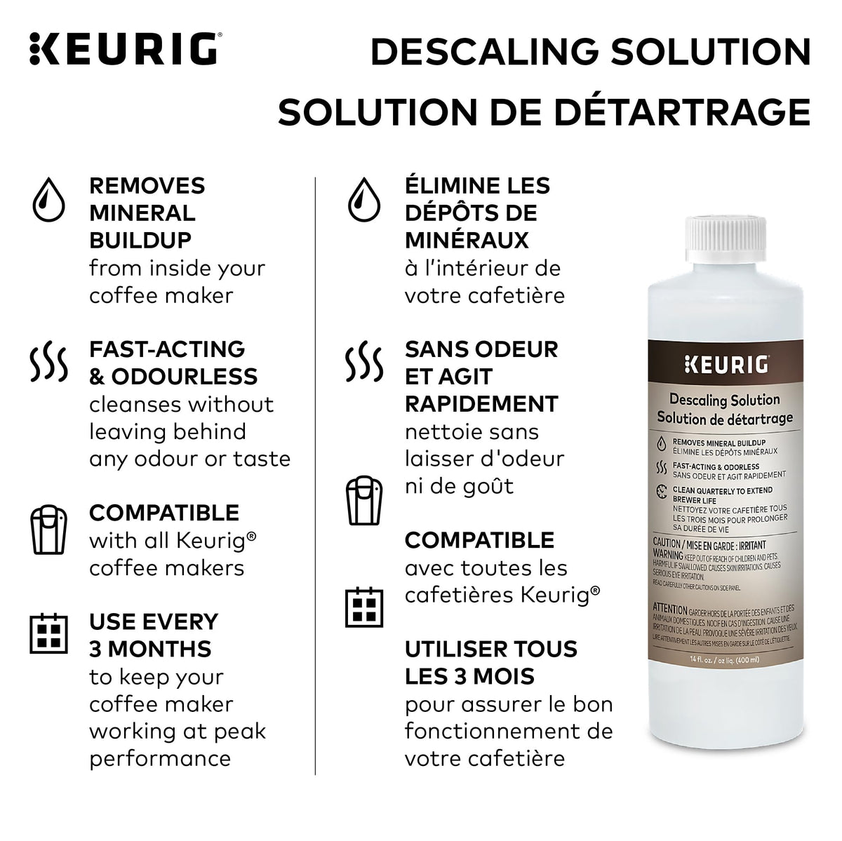 Keurig 3-Month Brewer Maintenance Kit, 7 Count
