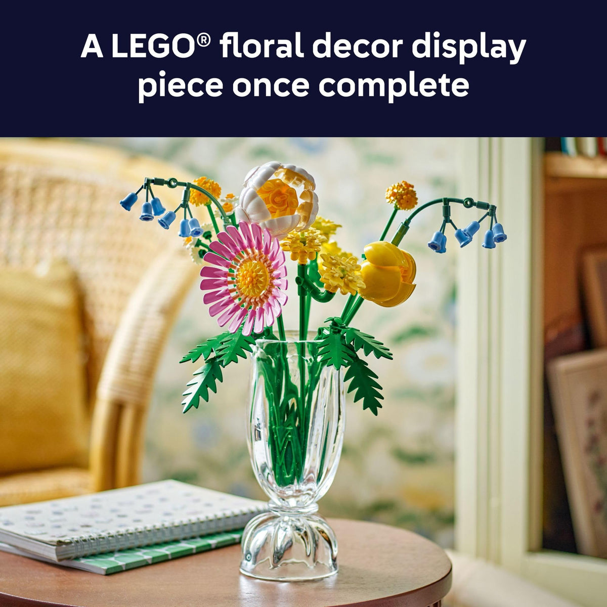 LEGO Botanicals Petite Sunny Bouquet Flower Set, 10347