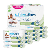 WaterWipes Sensitive+ Baby and Toddler Wipes, Unscented, 720 Count