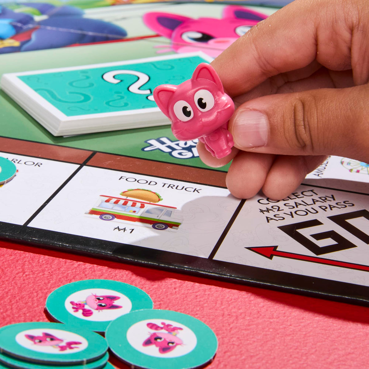 Monopoly Junior Board Game, 2 Games in 1, Ages 4+ (English & French)