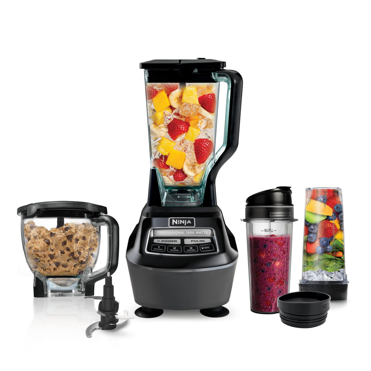 Ninja Kitchen System Food Processor and Blender, 1500W, BL770