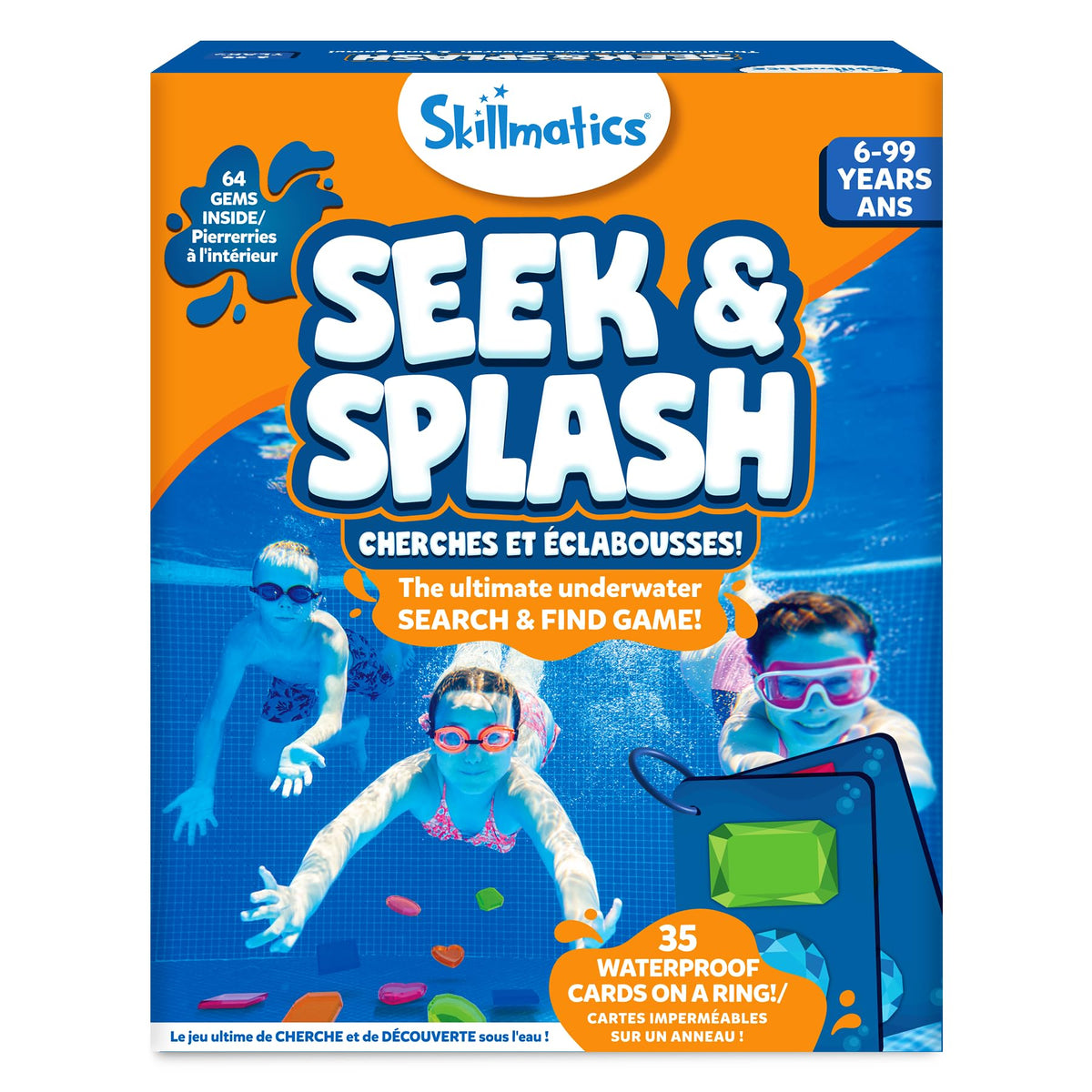 Skillmatics Seek & Splash Pool Dive Game