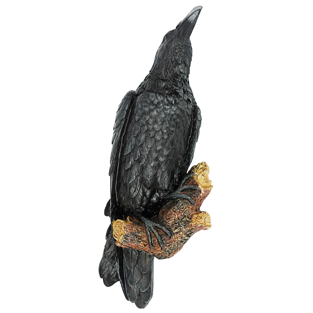 Design Toscano The Raven's Perch Gothic Wall Sculpture, 46 cm