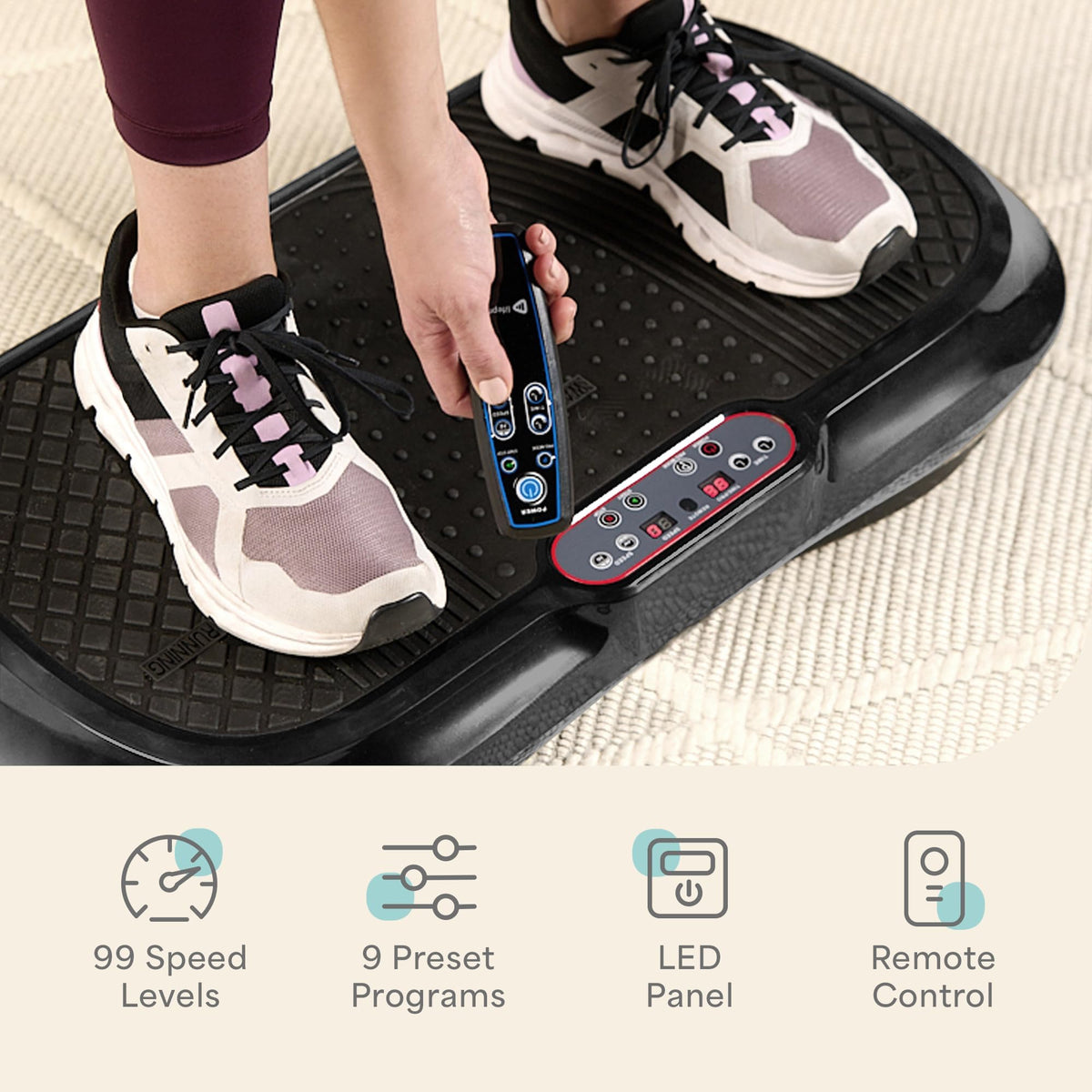 Lifepro Waver Vibration Plate Exercise Machine