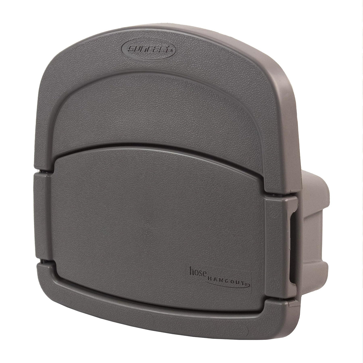 Suncast DHH150ST Deluxe Hangout Hose Hanger, Stoney Gray