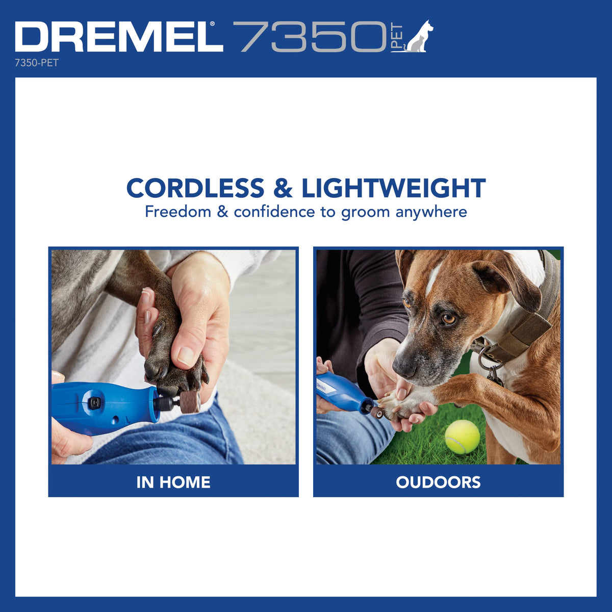Dremel 7350-PET 4V Pet & Dog Nail Grinder Kit