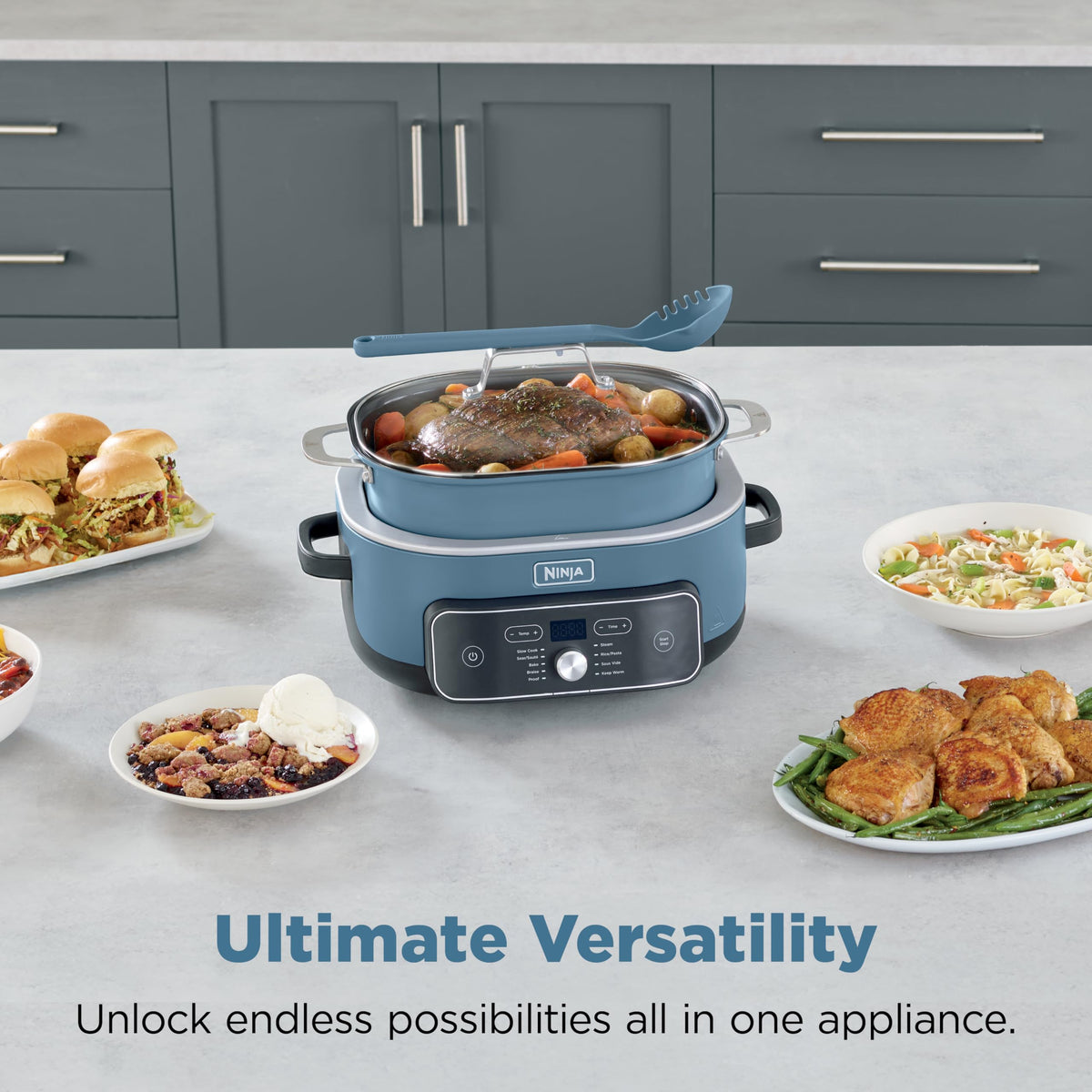 Ninja PossibleCooker PRO Plus Multicooker, 8.5 Qt, MC2001C, Canadian