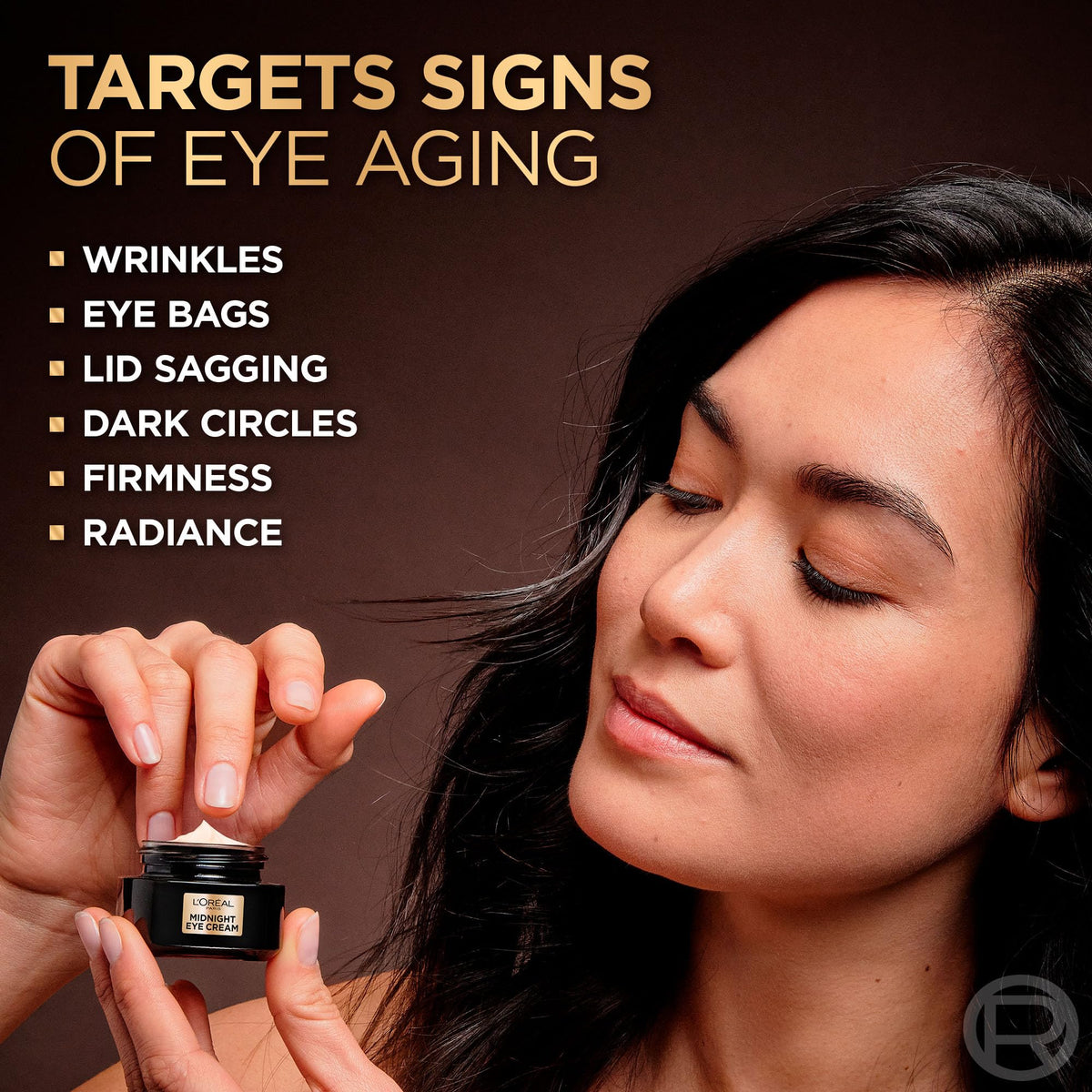 L'Oréal Paris Midnight Eye Cream, Age Perfect Cell Renewal, 15mL