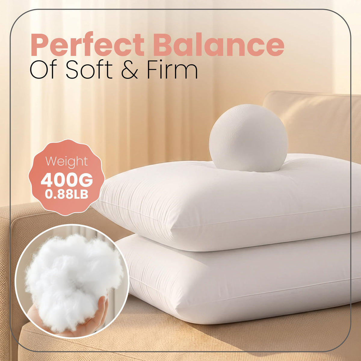 Utopia Bedding Throw Pillow Inserts, 12 x 20 in, 2-Pack, White
