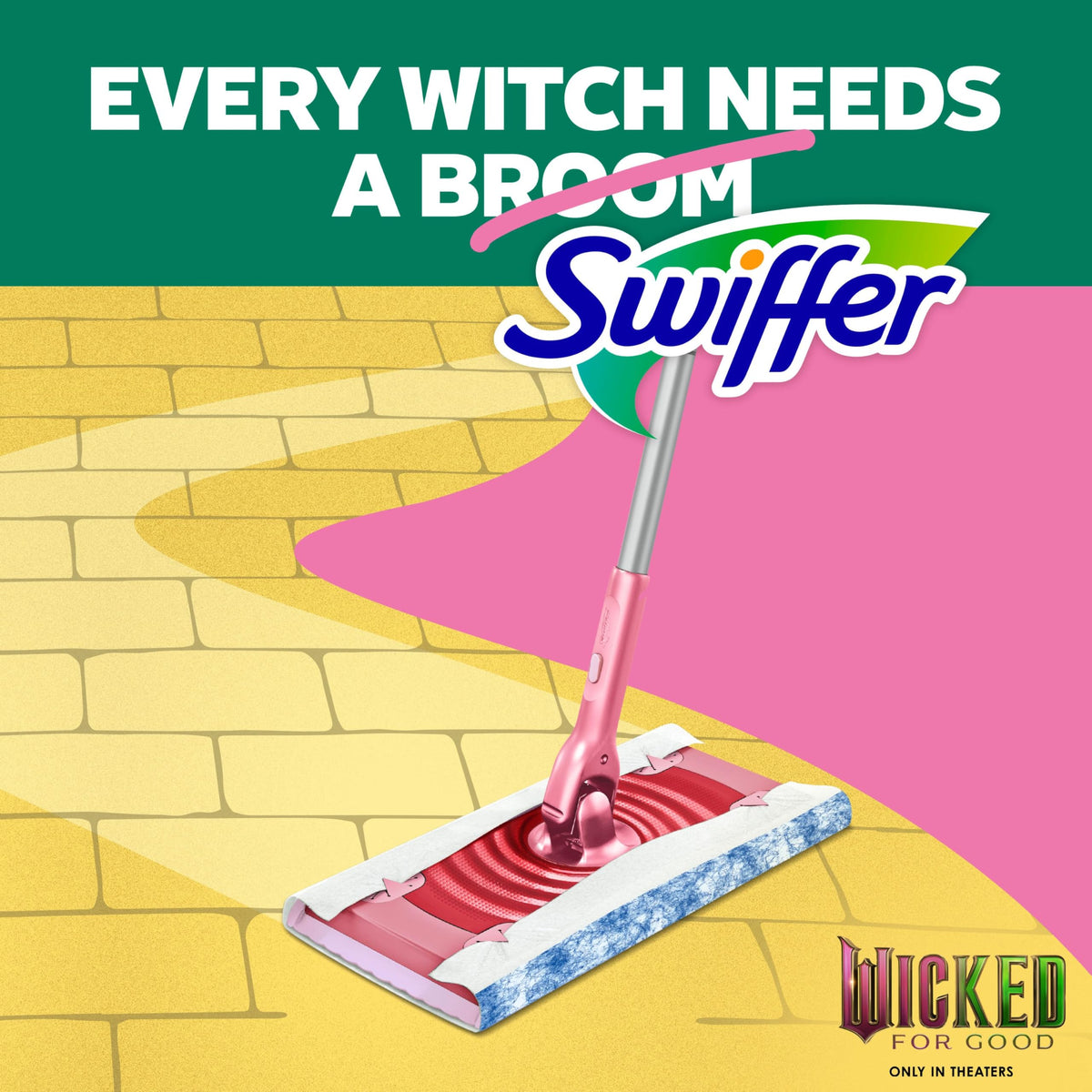 Swiffer Sweep and Mop Pro Kit, 5 Dry Cloths, 3 Wet Cloths
