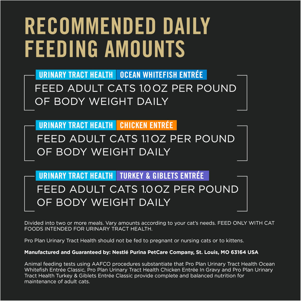 Purina Pro Plan Focus Adult Urinary Health Cat Food, 3oz, 24 Pack
