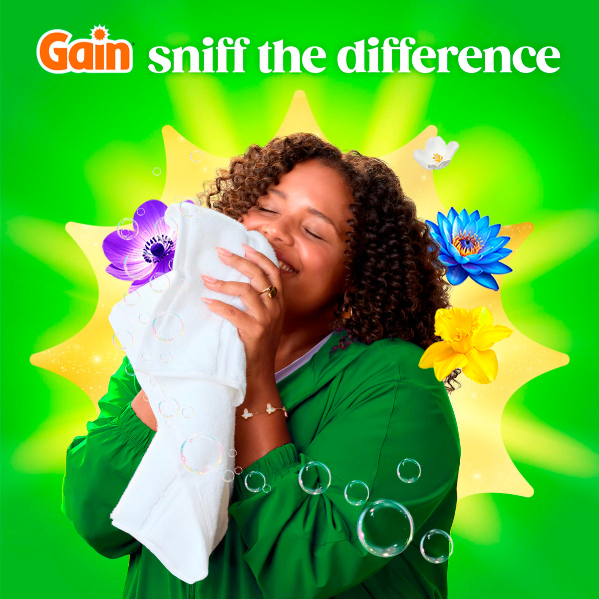 Gain Flings Laundry Detergent Pacs, Original Scent, 76 Count