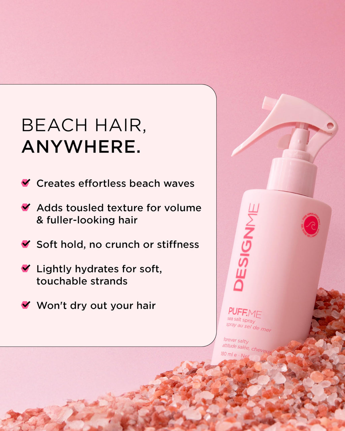 DesignMe PUFF.ME Sea Salt Texture Spray