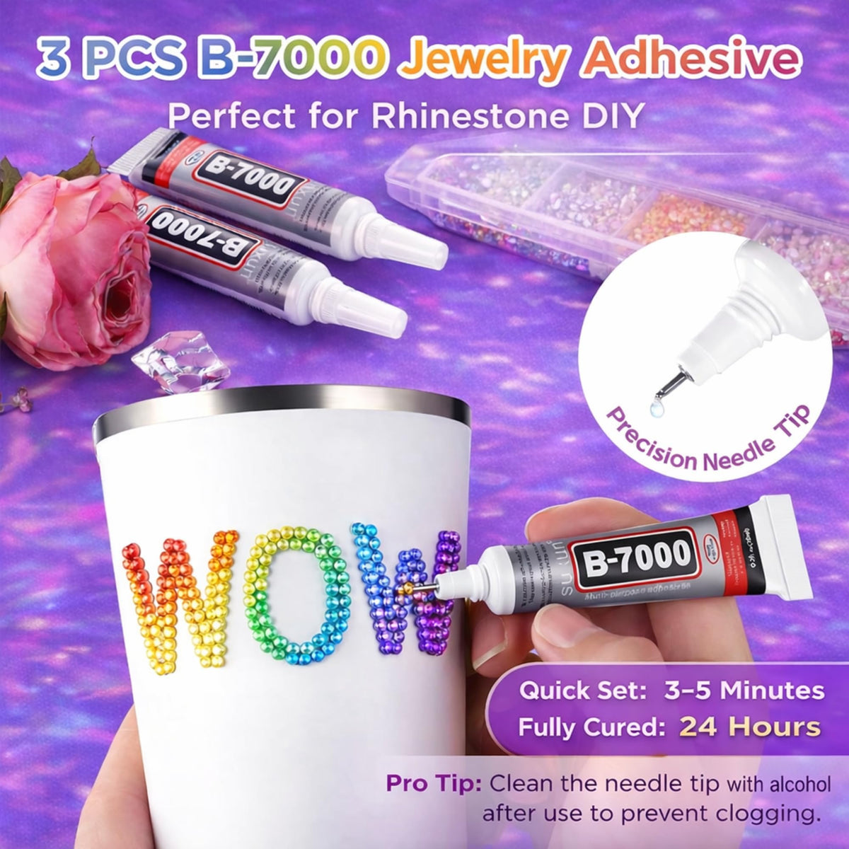 KCZ Group Resin Jelly Rhinestones, 40 Colours, 32000 Pieces