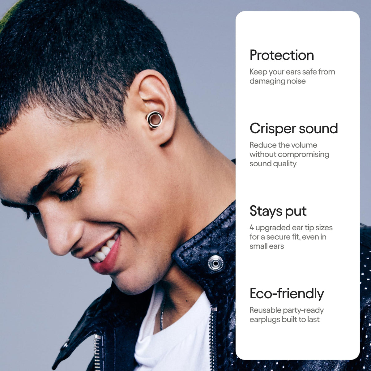 Loop Experience 2 High-Fidelity Ear Plugs, 17 dB