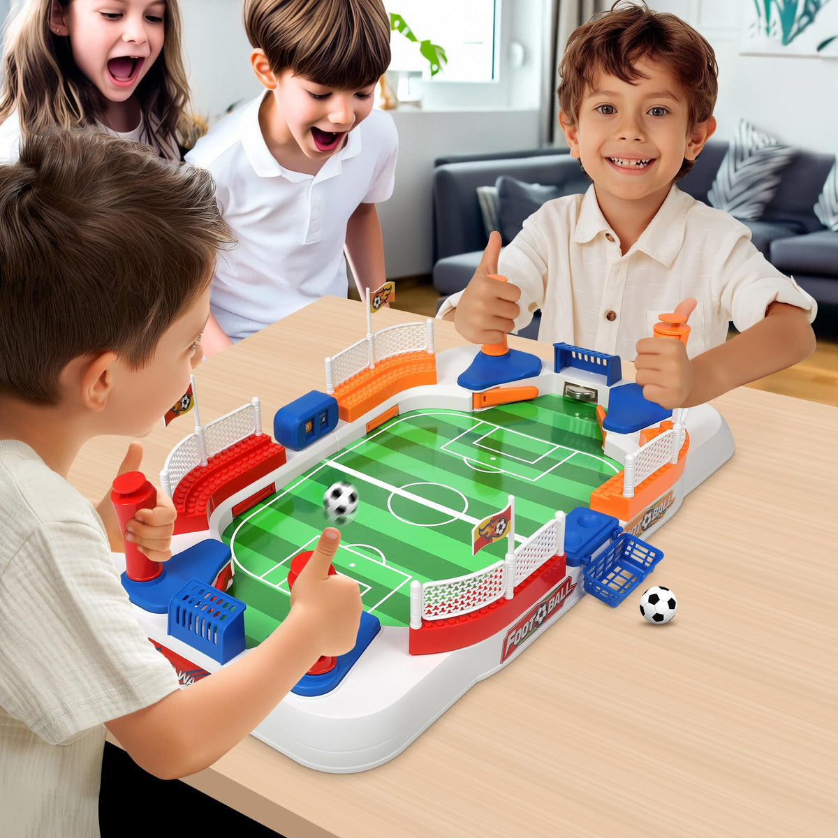 Mini Foosball Table Game Set for Kids
