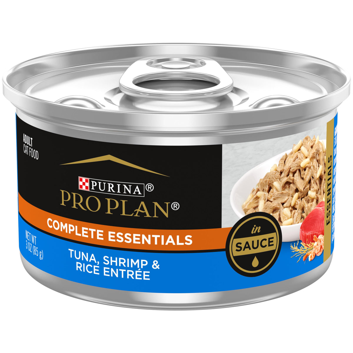 Purina Pro Plan Wet Cat Food Savor, Tuna Shrimp and Rice, 3oz, 24 Pack