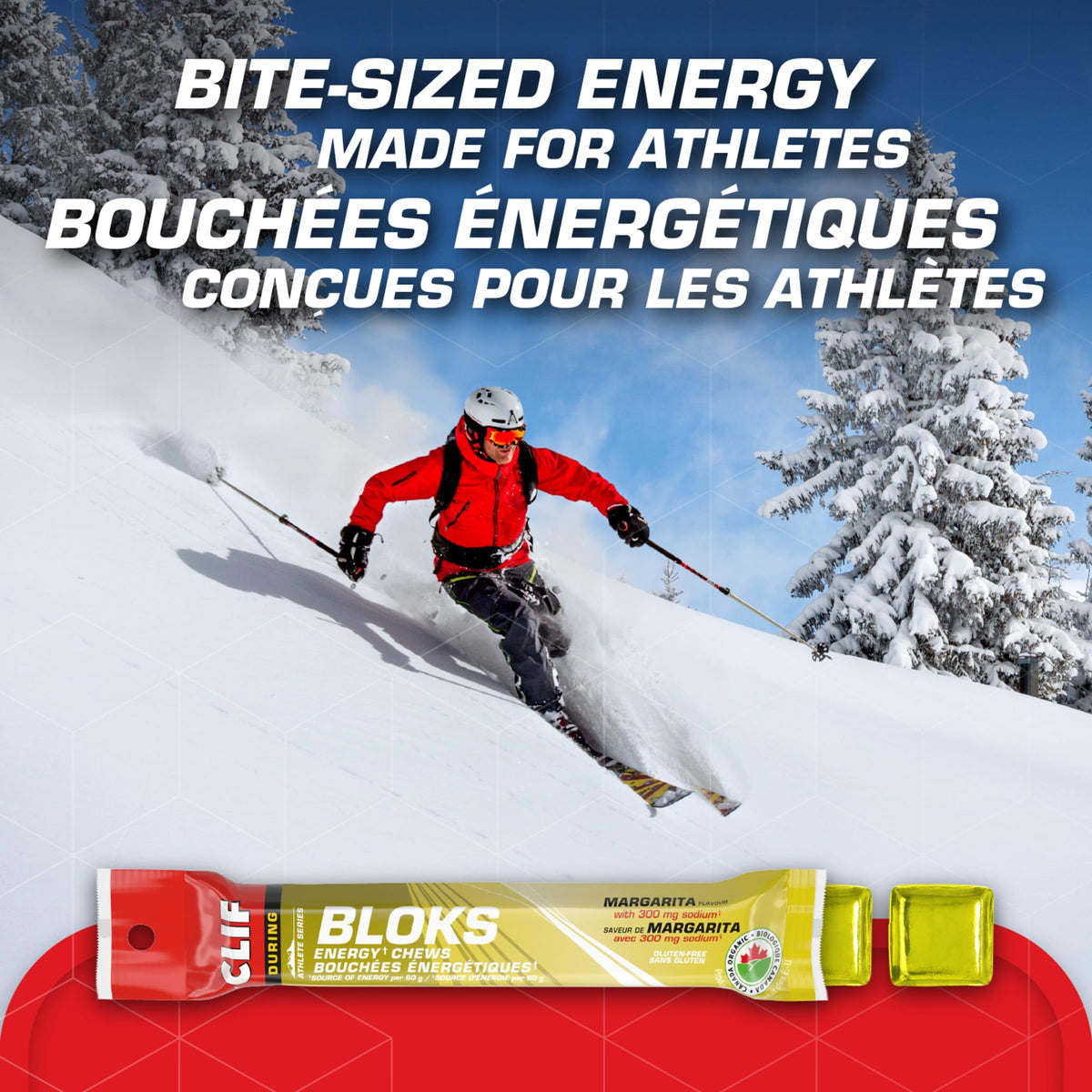 Clif Bloks Energy Chews, Margarita, Organic, 60g, 18 Pack