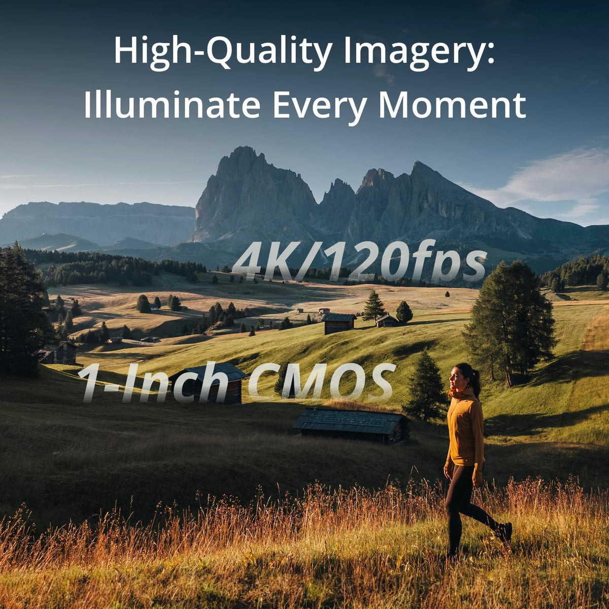 DJI Osmo Pocket 3 Creator Combo, 4K/120fps, 1'' CMOS