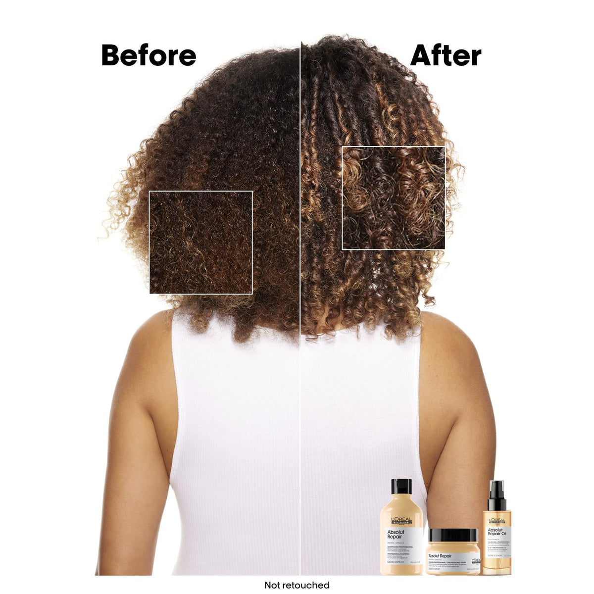 L'Oréal Professionnel Absolut Repair Shampoo Refill, 500 ml