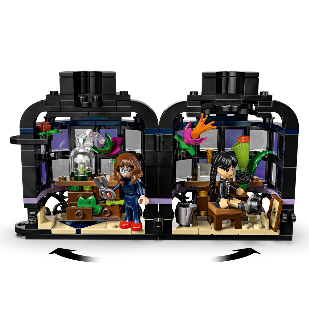 LEGO Wednesday Black Dahlia Flower Building Set, 76784
