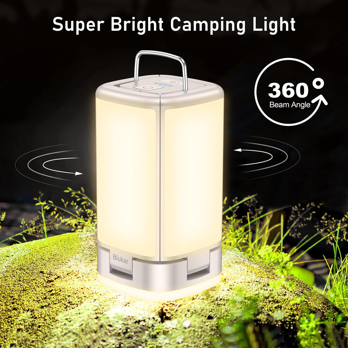Blukar Rechargeable 116 LED Camping Lantern